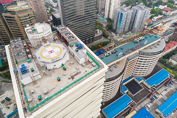 上海医院又添一处空中停机坪，患者可不换床从屋顶直达手术室