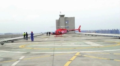 建设医用屋顶直升机停机坪！