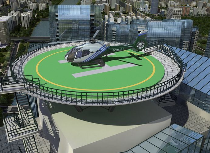 高层建筑屋面直升机停机坪荷载如何确定